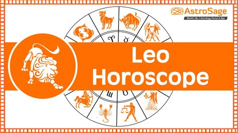 Leo Horoscopes: Daily & Today .